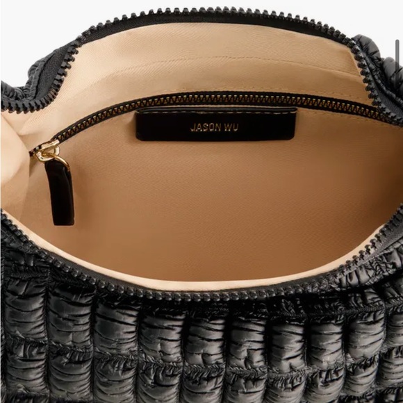 ✨Jason Wu Sophisticated Black Soft Woven Handbag ✨NWT Medium Bubble Hobo
Bag🤩 - Picture 12 of 12